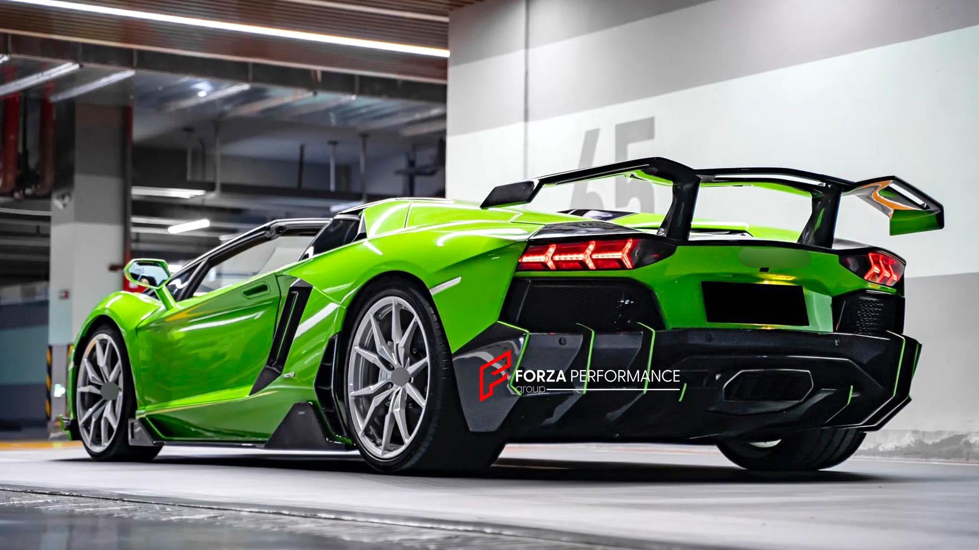 DRY CARBON BODY KIT for LAMBORGHINI AVENTADOR LP700 2011 - 2016 Forza Performance custom fit CMST design style 