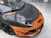 DRY CARBON BODY KIT for LAMBORGHINI AVENTADOR LP700  Set includes:  Front Hood Fender Flares Door Panels