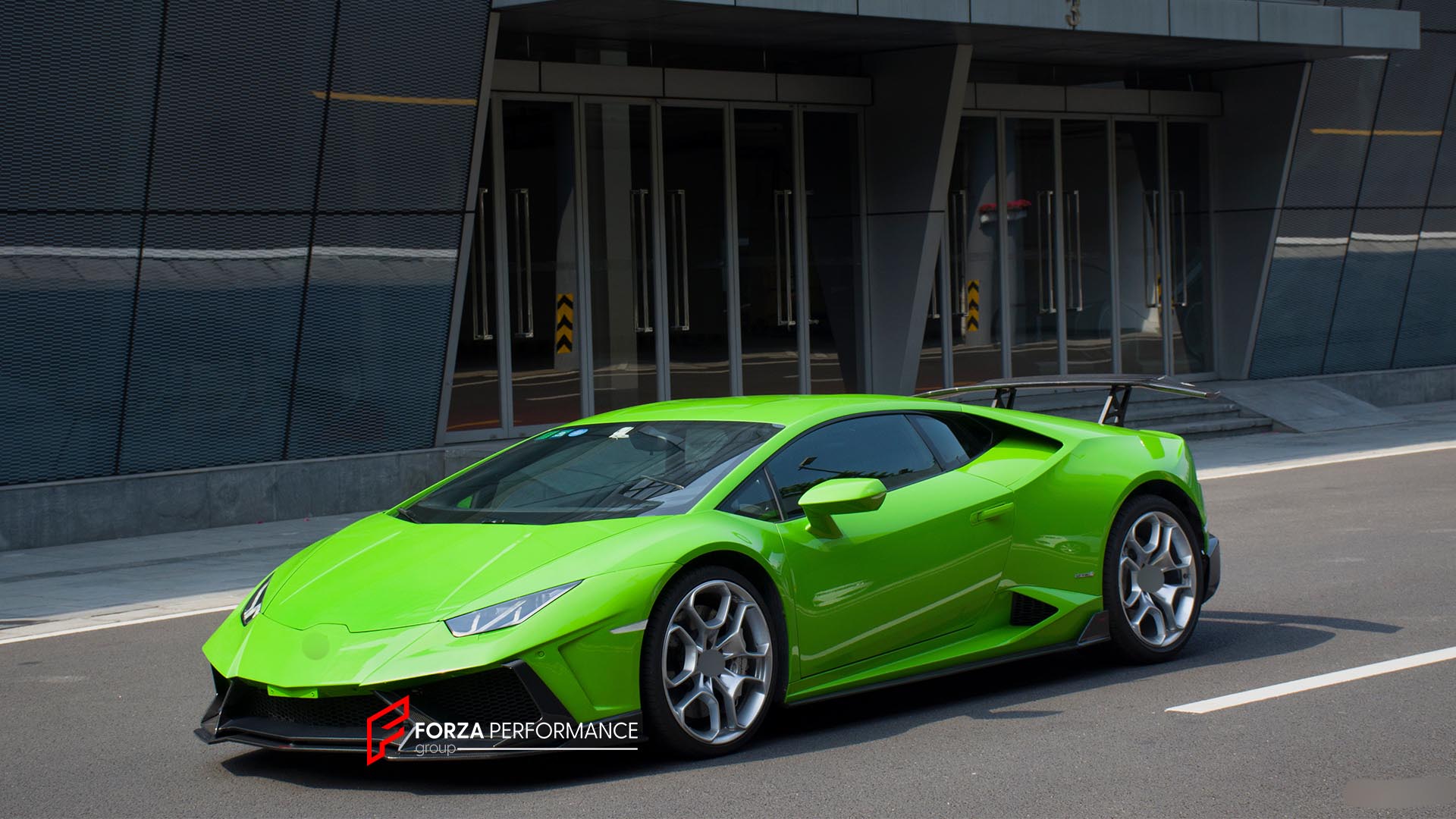 DRY CARBON BODY KIT for LAMBORGHINI HURACAN LP580 610 2014 - 2024 Forza Performance custom fit CMST design style 