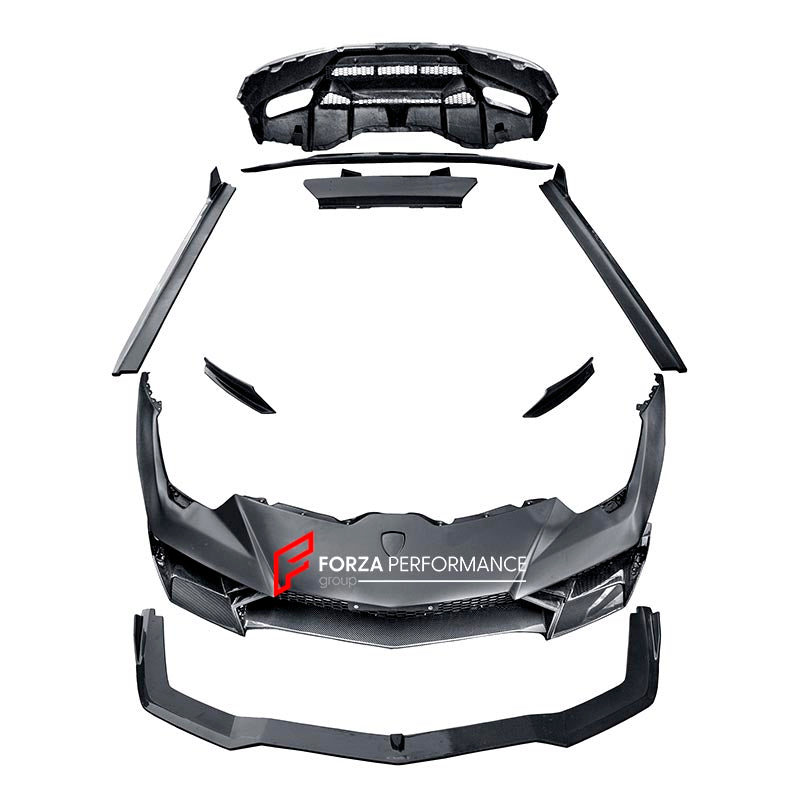 DRY CARBON BODY KIT for LAMBORGHINI HURACAN LP580 610 2014 - 2024 Forza Performance custom fit CMST design style 