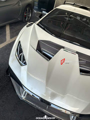 DRY CARBON BODY KIT for LAMBORGHINI HURACAN STO LP640 2021 - 2024 FORZA PERFORMANCE custom fit OEM Style

Set includes:
Front Lip
Hood Bonnet Air Vents
Side Mirror Covers
Rear Spoiler Wing
Rear Diffuser

Material: Dry Carbon

NOTE: Professional installation is required.