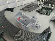 KIT DE CARROCERIA DE CARBONO SECO PARA A CONVERSÃO DO LAMBORGHINI HURACAN PARA HURACAN STO