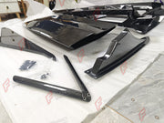 DRY CARBON BODY KIT for LAMBORGHINI REVUELTO 2023+ FORZA PERFORMANCE custom fit 1016 Industries Style

Set includes:
Front Lip
Hood Bonnet
Engine Cover
Engine Hood Air Intakes
Rear Wing Spoiler

Material: Dry Carbon

NOTE: Professional installation is required.