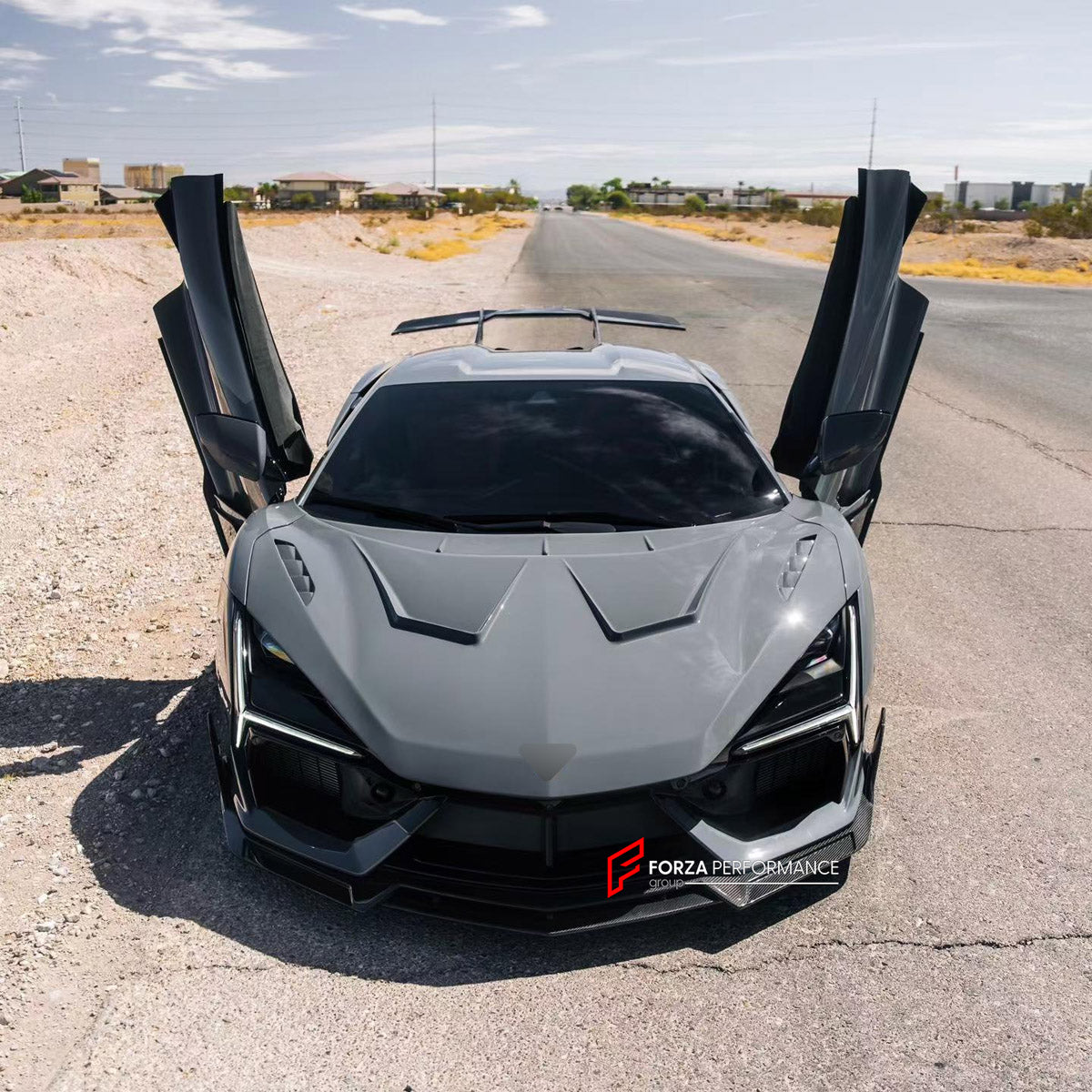 DRY CARBON BODY KIT for LAMBORGHINI REVUELTO 2023+ Forza Performance custom fit buy Duke style design