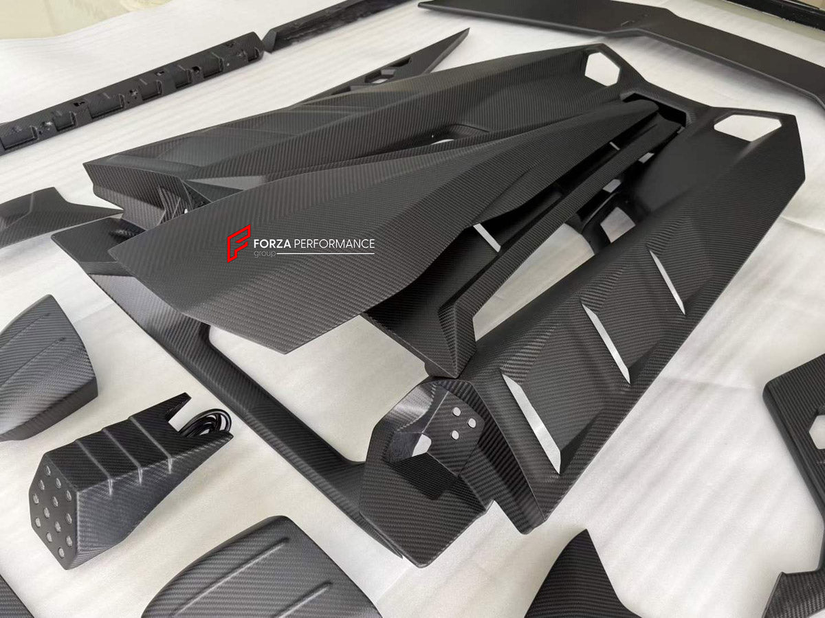DRY CARBON BODY KIT for LAMBORGHINI REVUELTO 2023+ Forza Performance custom fit buy Duke style design