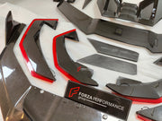 DRY CARBON BODY KIT for LAMBORGHINI REVUELTO 2023+

Set includes:

Front Lip
Side Skirts
Engine Cover
Rear Spoiler
Rear Diffuser

Material: Dry Carbon

NOTE: Professional installation is required.

CONTACT US FOR PRICING

Payment ►
Visa

Mastercard

PayPal with a credit card (add 4.4% at checkout)
Payoneer
Cryptocurrency
Shipment ►
By express DHL/UPS/TNT/FedEx
To the local international airport
Special line by air
Special line by the sea
To Europe and the UK by train

Please let us know which shipping optio