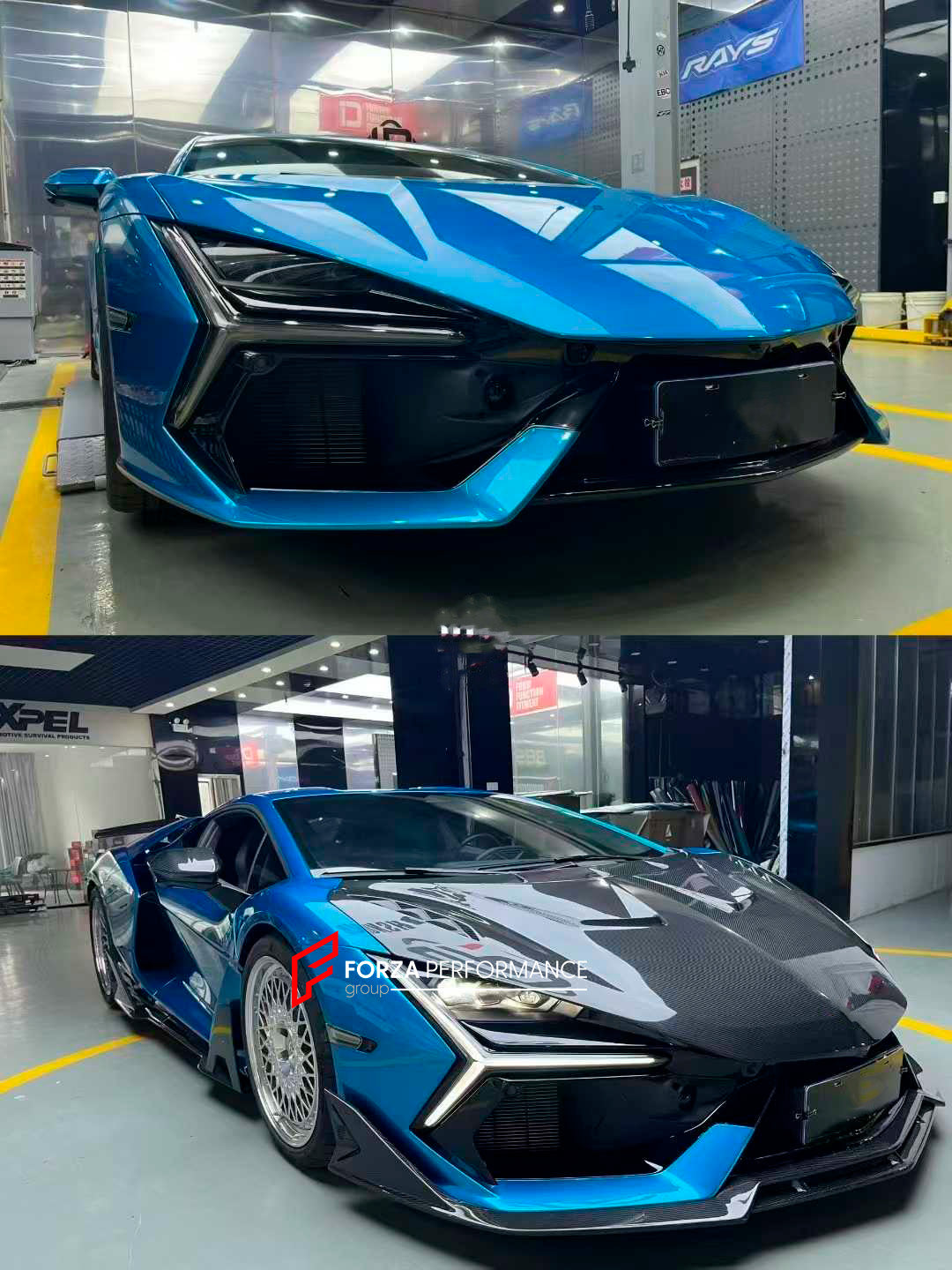 DRY CARBON BODY KIT for LAMBORGHINI REVUELTO 2023+

Set includes:

Front Lip
Side Skirts
Engine Cover
Rear Spoiler
Rear Diffuser

Material: Dry Carbon

NOTE: Professional installation is required.