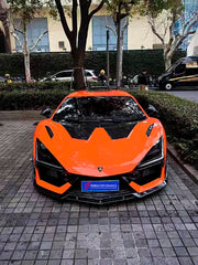 DRY CARBON BODY KIT for LAMBORGHINI REVUELTO 2023+ FORZA PERFORMANCE custom fit Duke Dynamics
Set includes:

Front Lip
Hood Bonnet
Side Skirts
Engine Cover
Rear Spoiler Wing
Rear Diffuser
Material: Dry Carbon

NOTE: Professional installation is required.