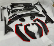 DRY CARBON BODY KIT for LAMBORGHINI REVUELTO 2023+ FORZA PERFORMANCE custom fit Duke Dynamics
Set includes:

Front Lip
Hood Bonnet
Side Skirts
Engine Cover
Rear Spoiler Wing
Rear Diffuser
Material: Dry Carbon

NOTE: Professional installation is required.