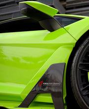 DRY CARBON BODY KIT for LAMBORGHINI REVUELTO 2023+ FORZA PERFORMANCE custom fit Duke Dynamics
Set includes:

Front Lip
Hood Bonnet
Side Skirts
Engine Cover
Rear Spoiler Wing
Rear Diffuser
Material: Dry Carbon

NOTE: Professional installation is required.