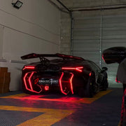 DRY CARBON BODY KIT for LAMBORGHINI REVUELTO 2023+ FORZA PERFORMANCE custom fit DK Style

Set includes:
Front Lip
Side Skirts
Rear Spoiler Wing
Engine Cover
Rear Diffuser

Material: Dry Carbon

NOTE: Professional installation is required.