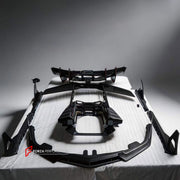 DRY CARBON BODY KIT for LAMBORGHINI REVUELTO 2023+ FORZA PERFORMANCE custom fit Duke Style

Set includes:
Front Lip
Hood Bonnet
Side Skirts
Rear Spoiler Wing
Engine Cover
Rear Diffuser

Material: Dry Carbon

NOTE: Professional installation is required.