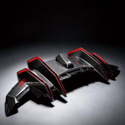 DRY CARBON BODY KIT for LAMBORGHINI REVUELTO 2023+ FORZA PERFORMANCE custom fit Duke Style

Set includes:
Front Lip
Hood Bonnet
Side Skirts
Rear Spoiler Wing
Engine Cover
Rear Diffuser

Material: Dry Carbon

NOTE: Professional installation is required.