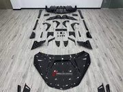 DRY CARBON BODY KIT for LAMBORGHINI REVUELTO 2023+ FORZA PERFORMANCE custom fit Mansory Style

Set includes:
Front Lip
Front Bumper Canards
Hood Bonnet
Side Fender Vents
Side Skirts
Rear Spoiler Wing
Rear Diffuser

Material: Dry Carbon, Carbon

NOTE: Professional installation is required.