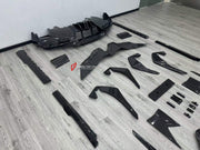 DRY CARBON BODY KIT for LAMBORGHINI REVUELTO 2023+ FORZA PERFORMANCE custom fit Mansory Style

Set includes:
Front Lip
Front Bumper Canards
Hood Bonnet
Side Fender Vents
Side Skirts
Rear Spoiler Wing
Rear Diffuser

Material: Dry Carbon, Carbon

NOTE: Professional installation is required.