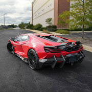 DRY CARBON BODY KIT for LAMBORGHINI REVUELTO 2023+ FORZA PERFORMANCE custom fit Mansory Style

Set includes:
Front Lip
Front Bumper Canards
Hood Bonnet
Side Fender Vents
Side Skirts
Rear Diffuser

Material: Dry Carbon

NOTE: Professional installation is required.