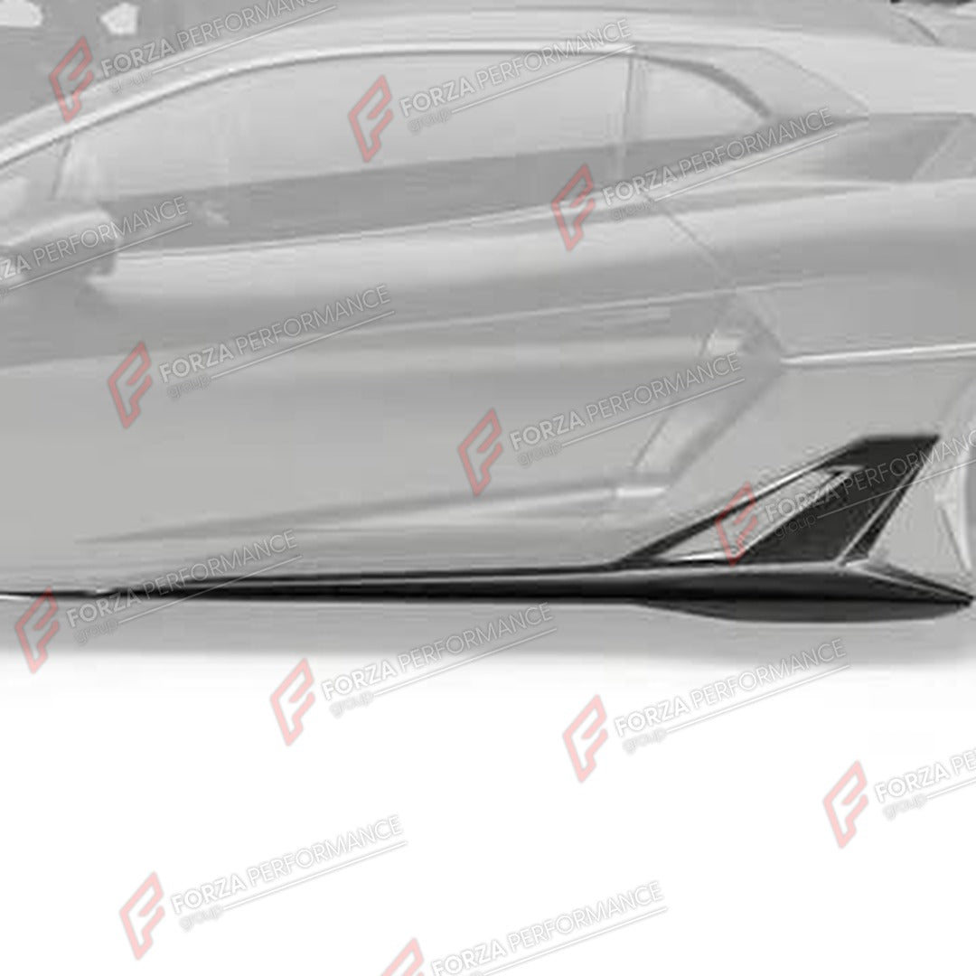 DRY CARBON BODY KIT for LAMBORGHINI TEMERARIO 2025+

Set includes:
Front Lip
Hood
Side Skirts
Rear Diffuser
Rear Spoiler
Ducktail Spoiler
Roof Scoop

Material: Dry Carbon

NOTE: Professional installation is required.