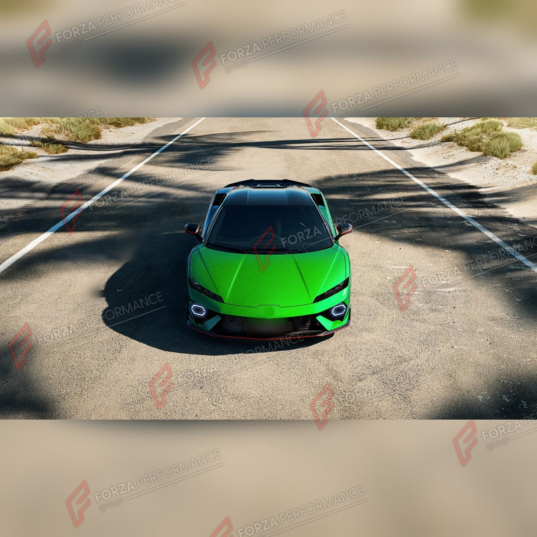 DRY CARBON BODY KIT for LAMBORGHINI TEMERARIO 2025+

Set includes:
Front Lip
Side Skirts
Engine Lid
Rear Spoiler

Material: Dry Carbon

NOTE: Professional installation is required.