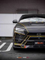 AUTHENTIC DARWINPRO DRY CARBON BODY KIT FOR LAMBORGHINI URUS 2018+

Set includes:

Front Lip
Front Bumper

Hood
Side Fenders
Side Skirts
Roof Spoiler
Rear Spoiler
Rear Bumper
Rear Side Fenders
Rear Diffuser

Material: Dry Carbon

Note: Professional installation is required

CONTACT US FOR PRICING

Payment ►
Visa
Mastercard
PayPal with a credit card (add 4.4% at checkout)
Payoneer
Cryptocurrency
Shipment ►
By express DHL/UPS/TNT/FedEx
To the local international airport
Special line by air
Special line by the