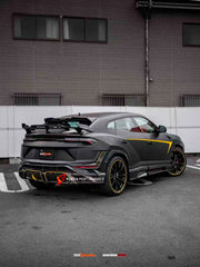 AUTHENTIC DARWINPRO DRY CARBON BODY KIT FOR LAMBORGHINI URUS 2018+

Set includes:

Front Lip
Front Bumper

Hood
Side Fenders
Side Skirts
Roof Spoiler
Rear Spoiler
Rear Bumper
Rear Side Fenders
Rear Diffuser

Material: Dry Carbon

Note: Professional installation is required

CONTACT US FOR PRICING

Payment ►
Visa
Mastercard
PayPal with a credit card (add 4.4% at checkout)
Payoneer
Cryptocurrency
Shipment ►
By express DHL/UPS/TNT/FedEx
To the local international airport
Special line by air
Special line by the