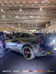 AUTHENTIC DARWINPRO DRY CARBON BODY KIT FOR LAMBORGHINI URUS 2018+

Set includes:

Front Lip
Front Bumper

Hood
Side Fenders
Side Skirts
Roof Spoiler
Rear Spoiler
Rear Bumper
Rear Side Fenders
Rear Diffuser

Material: Dry Carbon

Note: Professional installation is required

CONTACT US FOR PRICING

Payment ►
Visa
Mastercard
PayPal with a credit card (add 4.4% at checkout)
Payoneer
Cryptocurrency
Shipment ►
By express DHL/UPS/TNT/FedEx
To the local international airport
Special line by air
Special line by the