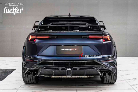 DRY CARBON BODY KIT FOR LAMBORGHINI URUS 2018+

Set includes:

Front Lip
Front Bumper

Hood
Side Fenders
Side Skirts
Roof Spoiler
Rear Spoiler
Rear Bumper
Rear Side Fenders
Rear Diffuser

Material: Dry Carbon

Note: Professional installation is required

CONTACT US FOR PRICING

Payment ►
Visa
Mastercard
PayPal with a credit card (add 4.4% at checkout)
Payoneer
Cryptocurrency
Shipment ►
By express DHL/UPS/TNT/FedEx
To the local international airport
Special line by air
Special line by the sea
To Europe and t