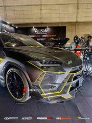 AUTHENTIC DARWINPRO DRY CARBON BODY KIT FOR LAMBORGHINI URUS 2018+

Set includes:

Front Lip
Front Bumper

Hood
Side Fenders
Side Skirts
Roof Spoiler
Rear Spoiler
Rear Bumper
Rear Side Fenders
Rear Diffuser

Material: Dry Carbon

Note: Professional installation is required

CONTACT US FOR PRICING

Payment ►
Visa
Mastercard
PayPal with a credit card (add 4.4% at checkout)
Payoneer
Cryptocurrency
Shipment ►
By express DHL/UPS/TNT/FedEx
To the local international airport
Special line by air
Special line by the