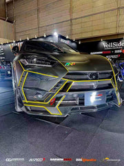 AUTHENTIC DARWINPRO DRY CARBON BODY KIT FOR LAMBORGHINI URUS 2018+

Set includes:

Front Lip
Front Bumper

Hood
Side Fenders
Side Skirts
Roof Spoiler
Rear Spoiler
Rear Bumper
Rear Side Fenders
Rear Diffuser

Material: Dry Carbon

Note: Professional installation is required

CONTACT US FOR PRICING

Payment ►
Visa
Mastercard
PayPal with a credit card (add 4.4% at checkout)
Payoneer
Cryptocurrency
Shipment ►
By express DHL/UPS/TNT/FedEx
To the local international airport
Special line by air
Special line by the