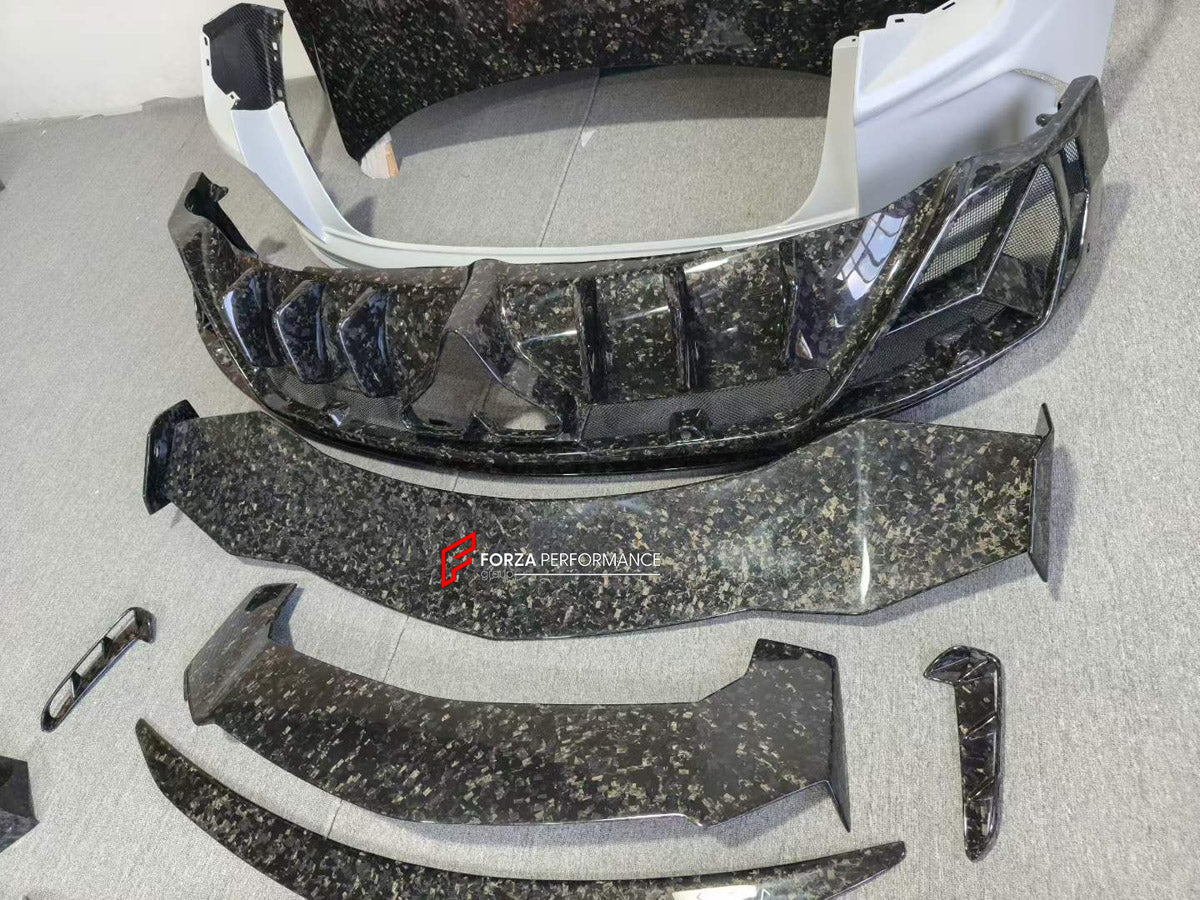 DRY CARBON BODY KIT for LAMBORGHINI URUS 2018+ FORZA PERFORMANCE custom fit Mansory Style

Set includes:
Front Lip
Front Bumper Assembly
Hood Bonnet
Front Fenders
Fender Flares
Side Mirror Covers
Side Skirts
Rear Spoiler Wing
Rear Bumper
Rear Diffuser

Material: Dry Carbon

NOTE: Professional installation is required.