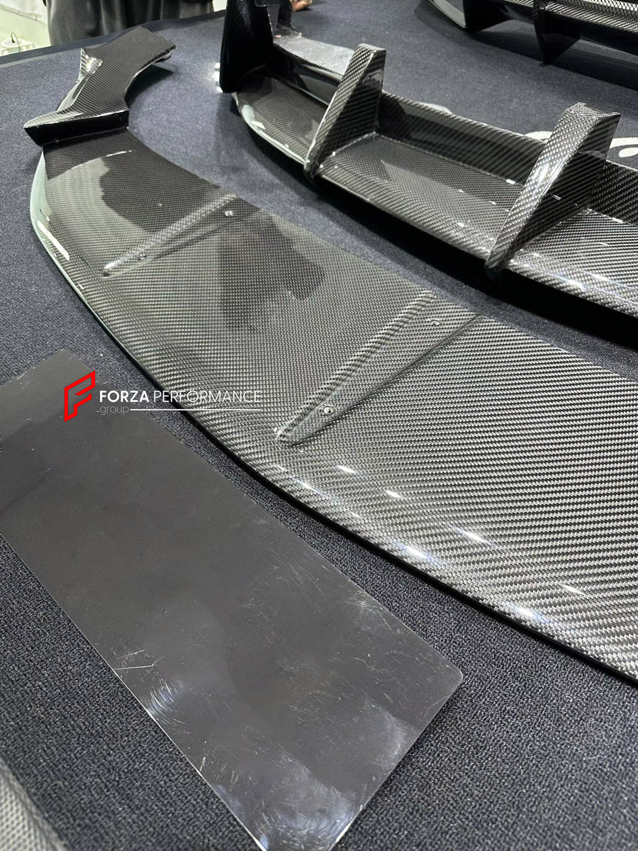 DRY CARBON BODY KIT for LAMBORGHINI URUS 2018+ FORZA PERFORMANCE custom fit TC Style

Set includes:
Front Lip
Rear Diffuser

Material: Dry Carbon

NOTE: Professional installation is required.