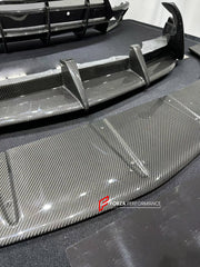 DRY CARBON BODY KIT for LAMBORGHINI URUS 2018+ FORZA PERFORMANCE custom fit TC Style

Set includes:
Front Lip
Rear Diffuser

Material: Dry Carbon

NOTE: Professional installation is required.