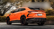 DRY CARBON BODY KIT for LAMBORGHINI URUS 2018+ FORZA PERFORMANCE custom fit Mansory Topcar Style

Set includes:
Front Lip
Front Bumper Air Vent Covers
Hood Bonnet
Side Fender Vents
Fender Flares
Side Skirts
Roof Spoiler
Ducktail Spoiler
Rear Bumper Fins
Rear Diffuser

Material: Dry Carbon

NOTE: Professional installation is required.