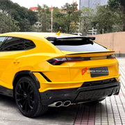 DRY CARBON BODY KIT for LAMBORGHINI URUS S 2022+ FORZA PERFORMANCE custom fit Performante Style

Set includes:
Front Lip
Front Lip Splitter
Fender Flares
Side Skirts
Roof Spoiler
Ducktail Spoiler
Rear Diffuser

Material: Dry Carbon

NOTE: Professional installation is required.
