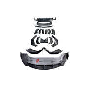 DRY CARBON BODY KIT for Lamborghini Urus S 2023+
Set includes:

Front Lip
Front Bumper Fins
Front Fenders
Front Fender Vents
Rear Fenders
Roof Spoiler
Ducktail Spoiler
Rear Diffuser
Material: Dry Carbon

NOTE: Professional installation is required.
