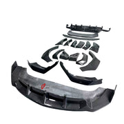 DRY CARBON BODY KIT for Lamborghini Urus S 2023+
Set includes:

Front Lip
Front Bumper Fins
Front Fenders
Front Fender Vents
Rear Fenders
Roof Spoiler
Ducktail Spoiler
Rear Diffuser
Material: Dry Carbon

NOTE: Professional installation is required.