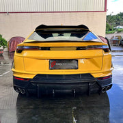 DRY CARBON BODY KIT for Lamborghini Urus S 2023+
Set includes:

Front Lip
Front Bumper Fins
Front Fenders
Front Fender Vents
Rear Fenders
Roof Spoiler
Ducktail Spoiler
Rear Diffuser
Material: Dry Carbon

NOTE: Professional installation is required.