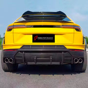 DRY CARBON BODY KIT for Lamborghini Urus S 2023+
Set includes:

Front Lip
Front Bumper Fins
Front Fenders
Front Fender Vents
Rear Fenders
Roof Spoiler
Ducktail Spoiler
Rear Diffuser
Material: Dry Carbon

NOTE: Professional installation is required.