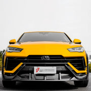 DRY CARBON BODY KIT for Lamborghini Urus S 2023+
Set includes:

Front Lip
Front Bumper Fins
Front Fenders
Front Fender Vents
Rear Fenders
Roof Spoiler
Ducktail Spoiler
Rear Diffuser
Material: Dry Carbon

NOTE: Professional installation is required.