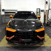DRY CARBON BODY KIT for LAMBORGHINI URUS SE 2024+ FORZA PERFORMANCE custom fit U Style

Set includes:
Front Lip
Hood Bonnet
Fender Flares
Side Skirts
Roof Spoiler
Ducktail Spoiler
Rear Bumper Fins
Rear Diffuser

Material: Dry Carbon

NOTE: Professional installation is required.