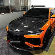 DRY CARBON BODY KIT for LAMBORGHINI URUS SE 2024+ FORZA PERFORMANCE custom fit U Style

Set includes:
Front Lip
Hood Bonnet
Fender Flares
Side Skirts
Roof Spoiler
Ducktail Spoiler
Rear Bumper Fins
Rear Diffuser

Material: Dry Carbon

NOTE: Professional installation is required.