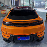 DRY CARBON BODY KIT for LAMBORGHINI URUS SE 2024+ FORZA PERFORMANCE custom fit U Style

Set includes:
Front Lip
Hood Bonnet
Fender Flares
Side Skirts
Roof Spoiler
Ducktail Spoiler
Rear Diffuser

Material: Dry Carbon

NOTE: Professional installation is required.