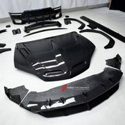 DRY CARBON BODY KIT for LAMBORGHINI URUS SE 2024+ FORZA PERFORMANCE custom fit U Style

Set includes:
Front Lip
Hood Bonnet
Fender Flares
Side Skirts
Roof Spoiler
Ducktail Spoiler
Rear Diffuser

Material: Dry Carbon

NOTE: Professional installation is required.