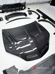 DRY CARBON BODY KIT for LAMBORGHINI URUS SE 2024+ FORZA PERFORMANCE custom fit U Style

Set includes:
Front Lip
Hood Bonnet
Fender Flares
Side Skirts
Roof Spoiler
Ducktail Spoiler
Rear Diffuser

Material: Dry Carbon

NOTE: Professional installation is required.