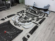 DRY CARBON BODY KIT for LAMBORGHINI URUS SE 2024+ FORZA PERFORMANCE custom fit Mansory Style

Set includes:
Front Lip
Front Bumper Assembly
Front Grille
Hood Bonnet
Fender Flares
Fenders
Side Skirts
Roof Spoiler
Ducktail Spoiler
Rear Spoiler Wing
Rear Bumper Assembly
Rear Diffuser
Exhaust System

Material: Dry Carbon

NOTE: Professional installation is required.