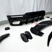 DRY CARBON BODY KIT for LAMBORGHINI URUS SE 2024+ FORZA PERFORMANCE custom fit U Style

Set includes:
Front Lip
Hood Bonnet
Fender Flares
Side Skirts
Roof Spoiler
Ducktail Spoiler
Rear Diffuser

Material: Dry Carbon

NOTE: Professional installation is required.