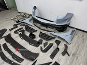 DRY CARBON BODY KIT for LAMBORGHINI URUS SE 2024+ FORZA PERFORMANCE custom fit Mansory Style

Set includes:
Front Lip
Front Bumper Assembly
Front Grille
Hood Bonnet
Fender Flares
Fenders
Side Skirts
Roof Spoiler
Ducktail Spoiler
Rear Spoiler Wing
Rear Bumper Assembly
Rear Diffuser
Exhaust System

Material: Dry Carbon

NOTE: Professional installation is required.