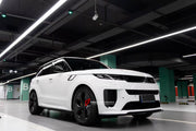DRY CARBON BODY KIT for LAND ROVER RANGE ROVER SPORT L461 2022+

Set includes:

Front Bumper
Front Grille
Side Skirts
Rear Bumper
Rear Diffuser
Exhaust Tips

Material: Dry Carbon Fiber

NOTE: Professional installation is required

Contact us for pricing