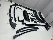 DRY CARBON BODY KIT for LAND ROVER RANGE ROVER SPORT SV L461 2023+ FORZA PERFORMANCE custom fit Mansory Style

Set includes:
Front Lip
Front Bumper Canards
Front Bumper Air Vent Covers
Front Grille
Side Fender Vents
Side Skirts
Roof Spoiler
Ducktail Spoiler
Rear Bumper Fins
Rear Diffuser

Material: Dry Carbon

NOTE: Professional installation is required.