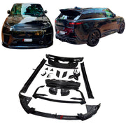 DRY CARBON BODY KIT for LAND ROVER RANGE ROVER SPORT SV L461 2022+ FORZA PERFORMANCE Mansory
Set includes:

Front Lip
Front Bumper Vents
Front Grille
Hood Bonnet Air Intakes
Side Mirror Covers
Side Skirts
Roof Spoiler
Ducktail Spoiler
Rear Diffuser
Rear Bumper Vents
Material: Dry Carbon

NOTE: Professional installation is required.