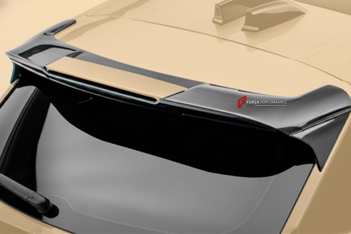 DRY CARBON BODY KIT for LAND ROVER RANGE ROVER SPORT SV L461 2022+ FORZA PERFORMANCE Mansory
Set includes:

Front Lip
Front Bumper Vents
Front Grille
Hood Bonnet Air Intakes
Side Mirror Covers
Side Skirts
Roof Spoiler
Ducktail Spoiler
Rear Diffuser
Rear Bumper Vents
Material: Dry Carbon

NOTE: Professional installation is required.